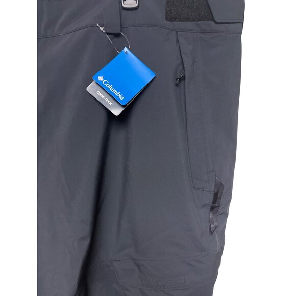 Columbia Men's Ski Pants Powder Stash Black Omni-Heat Outdoor Winter Size 5X NEW - Picture 3 of 8
